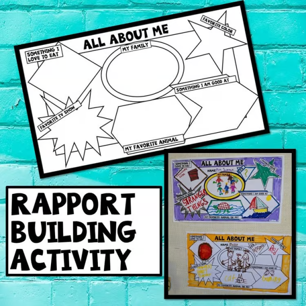 Buildig Rapport Workshett 25 Fun Rapport Building Questions for School-Based Counseling - The ...